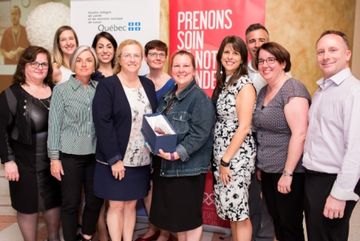 Photo d'une équipe lauréate d'un Prix d'excellence en 2018