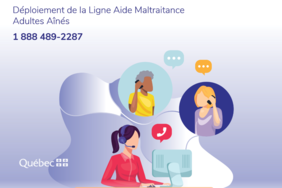 En plus de desservir les personnes aînées et leurs proches, la Ligne AideLa LAMAA offre désormais ses services d’écoute, d’évaluation et de référence