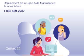 En plus de desservir les personnes aînées et leurs proches, la Ligne AideLa LAMAA offre désormais ses services d’écoute, d’évaluation et de référence