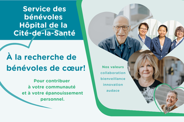 Bénévoles de coeur recherchés!