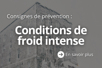 Une vague de froid intense est en cours à Laval