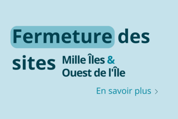 Informations importantes : Fermeture 2023