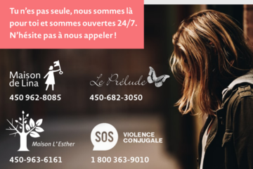 Malgré le confinement et le couvre-feu en vigueur, vous pouvez quitter votre domicile pour fuir la violence en tout temps.