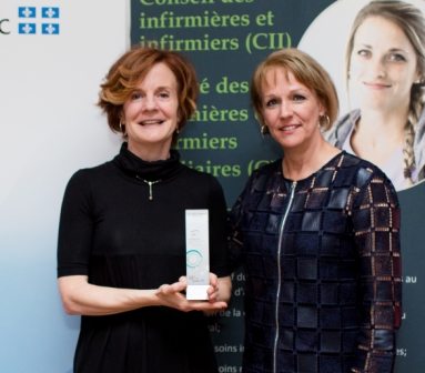 Marie-Pierre Lemire et Chantal Friset