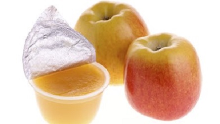 Apple and applesauce
