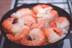 Assiette de crevettes