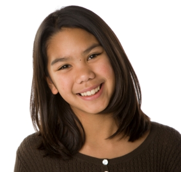Teenage girl between the ages of 14 and 17